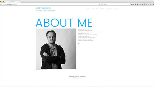 Martin Gold Webseite